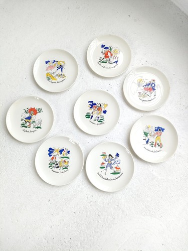 Assiettes dessert - à, /