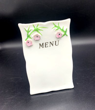 Porte menu ancien en