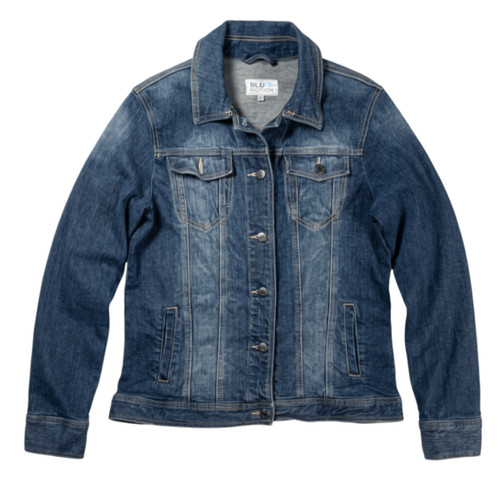 Veste blu motion denim - veste,
