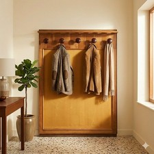 Porte-Manteau Vintage Chêne