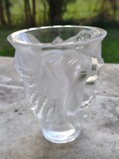 Vase en cristal Lalique art