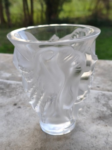 Vase cristal lalique art - en,