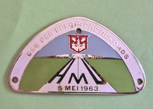 Badge calandre émaillé - badge,