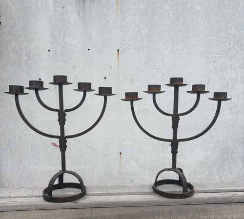 Paire grands chandeliers - de,