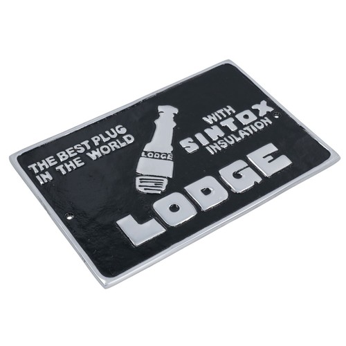 Bougie allumage lodge - d'allumage, plaque