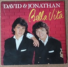 disque vinyle 45 tours David et Jonathan Bella Vita