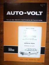 R25 GTX Revue Technique Electronic Auto Volt Renault