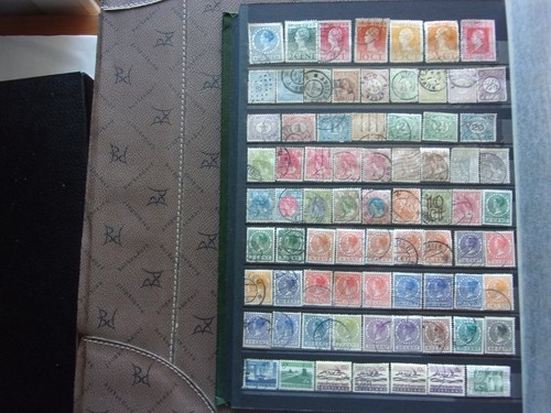 Pays bas lot timbres obl - -,
