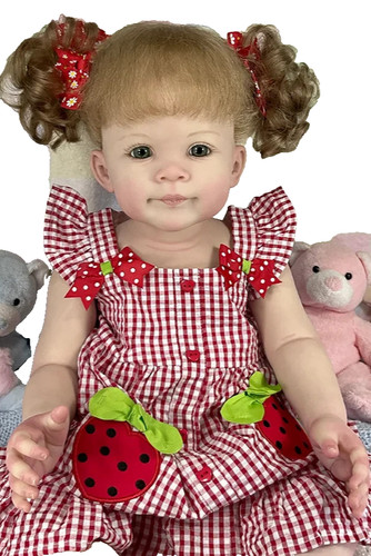 Reborn ziva toddler sculpted - -,