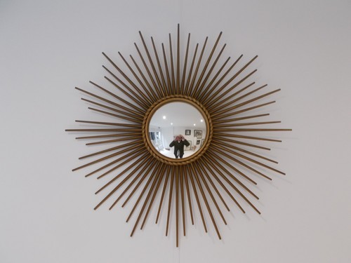 Miroir oeil sorciere vintage - miroir,