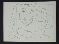 Henri MATISSE : Elégante au