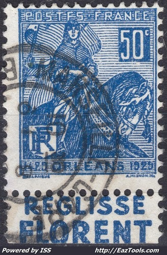 France 257 avec bandelette - france, n°