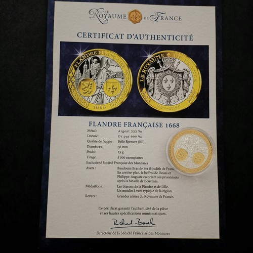 Medaille argent 333 - argent, 333‰