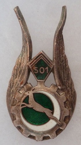 Insigne train 501 groupe de - insigne,