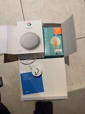 Ledvance - Enceinte intelligente Google Nest Mini + Ampoule LED