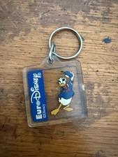 Porte clé parc Euro  Disneyland Paris disney vintage picsou donald duck