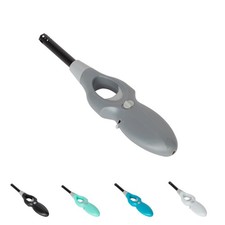 Briquet Allume Gaz Tête 6cm Allumeur Rechargeable Verrouillage Réglage Flamme