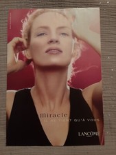 Publicité papier Parfum. Lancôme Miracle de 2000 Touche senteur - Perfume Ad