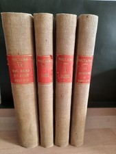 VOLTAIRE - 4 VOLUMES publiés à l'Enseigne du Pot Cassé - 1926/1927
