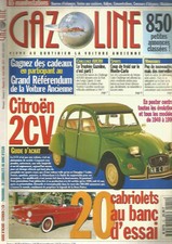 GAZOLINE N°12 2 CV / 20 CAB AU BANC D'ESSAI /RESTAURER 2 CV : SURVEILLER CHASSIS
