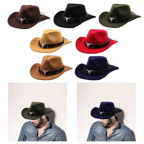 Chapeau cowboy pour hommes - cowboy,