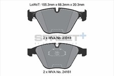 Plaquettes de frein BMW 3