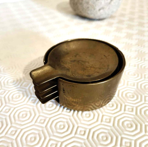 Cendrier bronze individuels - cendrier,