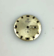 Quadrant Montre Lings 21 Prix Date Diamètre 29mm VINTAGE Volant À Heure 6