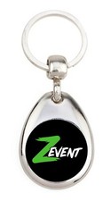 Z Event streaming influenceur Association cause Porte clé en métal