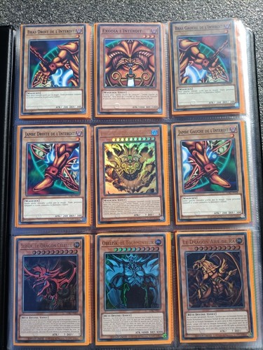 Cartes x173 album - yu-gi-oh,