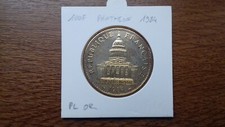 Plaqué OR France 1984 100 francs Panthéon