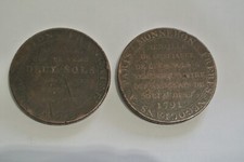 MONERON  de 2 SOLS   deux coins