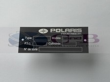 Plaque de cadre  POLARIS  ( Rupture de stock , disponible sous 15 jours )