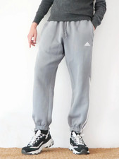 Jogging vintage en molleton gris pragues – Adidas – M / 38 / 10