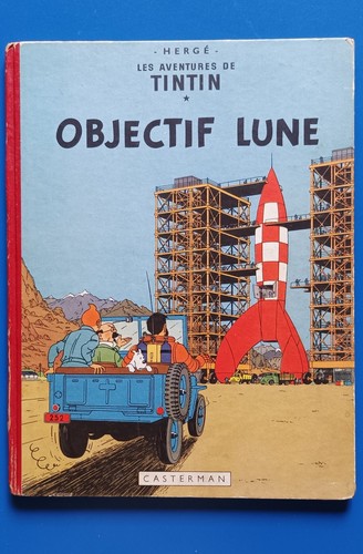 Album tintin objectif lune - album,