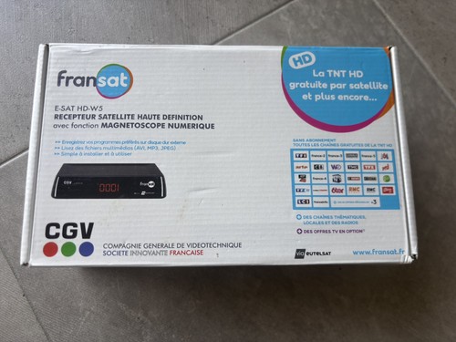 Décodeur fransat cgv - cgv, e-sat