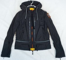 Veste de créateur légère à capuche gris foncé vintage Parajumpers femme S