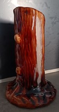 Vintage: joli vase céramique Tronc / Souche d'arbre Vallauris ? C85