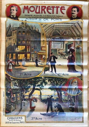 Marius barret affiche - barret,
