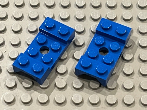 Lego blue car - lego, ref