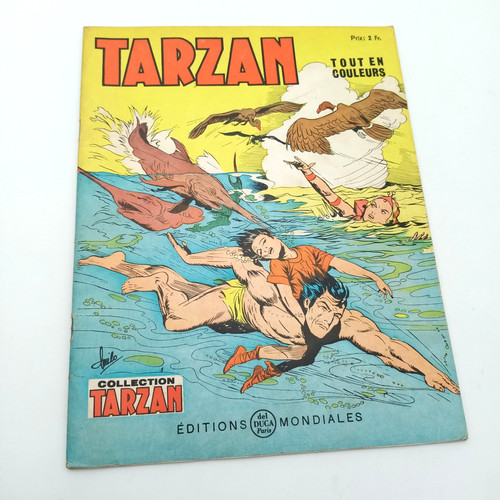 Bande dessinée tarzan - bande, vintage