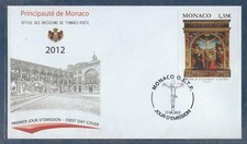 Monaco 2012 FDC " Le Retable
