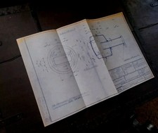 Tracteur Ruggerini Moteur CRD 100 Copie Dessin Silencieux Marmite 1964