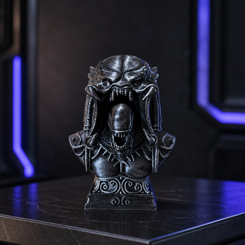 Statue alien guerrier cm - 10,