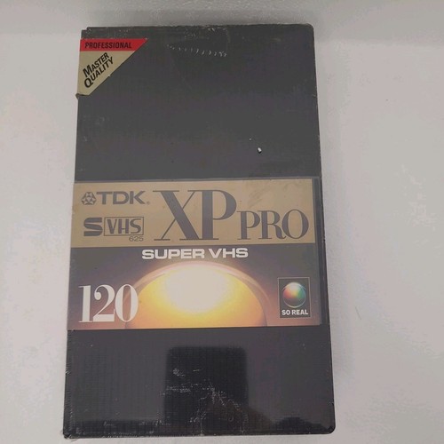 Tdk pro super vhs - pro, s-vhs