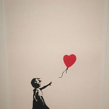 Girl with balloon - Banksy