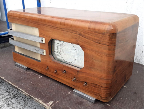 Poste radio tsf années 1940 - tsf,