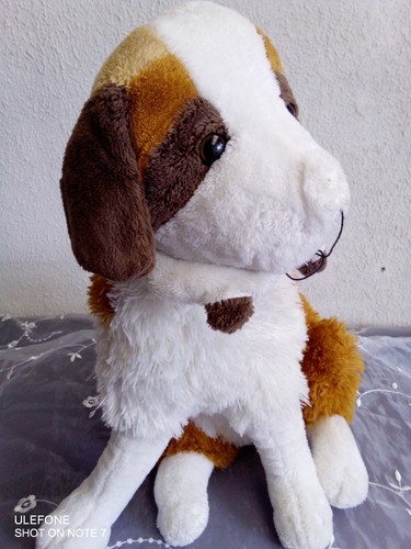 Peluche chien saint bernard - chien,