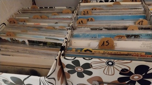 Lot 2250 cartes postales