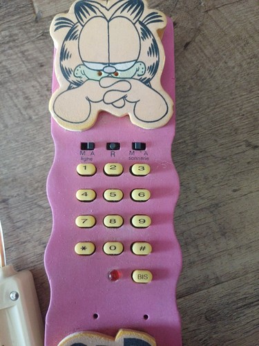 Telephone vintage garfield - vintage,
